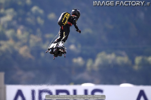 2017-09-16 Base Aerienne Sion 1944 Franky Zapata - Flyboard